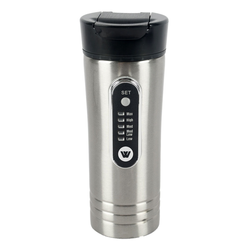 Wildtrak 350ml Insulated Stainless-Steel Travel Mug w/ Built In 12V Heater