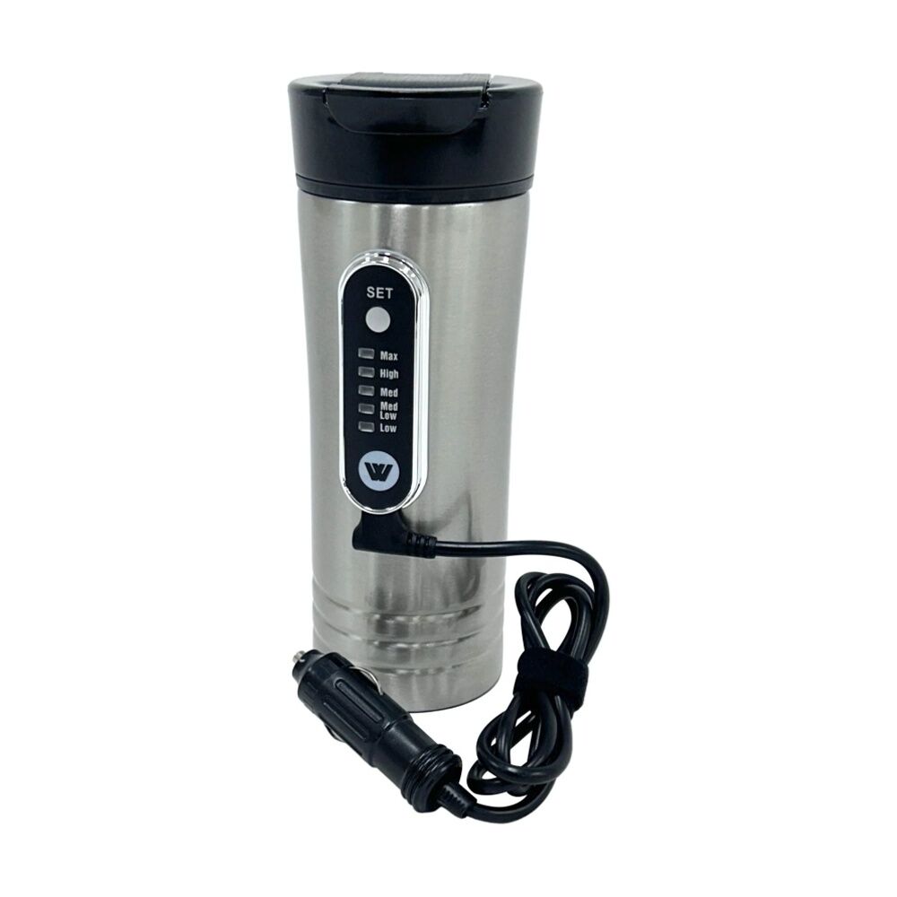Wildtrak 350ml Insulated Stainless-Steel Travel Mug w/ Built In 12V Heater — image 5