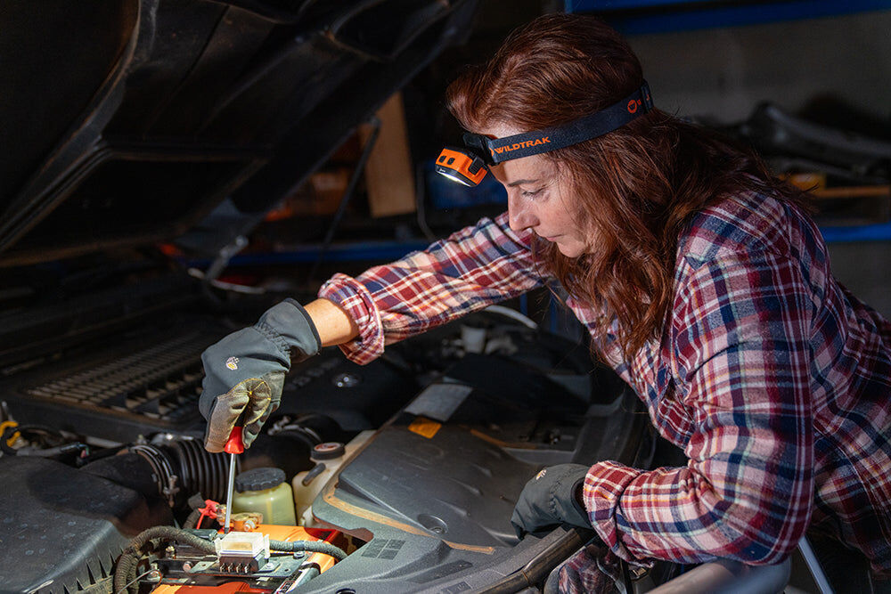 Wildtrak Black Rechargeable Premium 500-Lumen Dual Power Headlamp — image 6