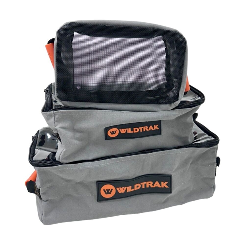 Wildtrak 45x20x19cm Grey Explorer Clear Top Storage Bag Mesh Base With Divider — image 6