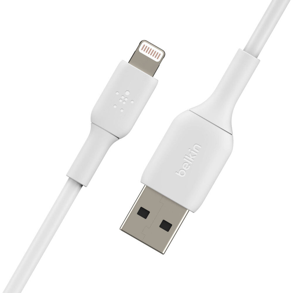 Belkin 2m USB-A to Lightning MFI-Certified Charging Data Cable for iPhone White — image 4