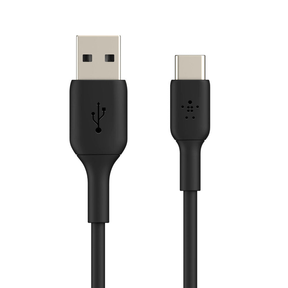 Belkin Universal 1M USB-A to USB-C Cable Data Sync Connector for Samsung S9+ BLK — image 3