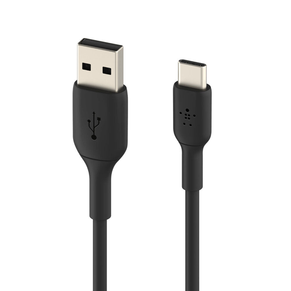 Belkin Universal 1M USB-A to USB-C Cable Data Sync Connector for Samsung S9+ BLK — image 2
