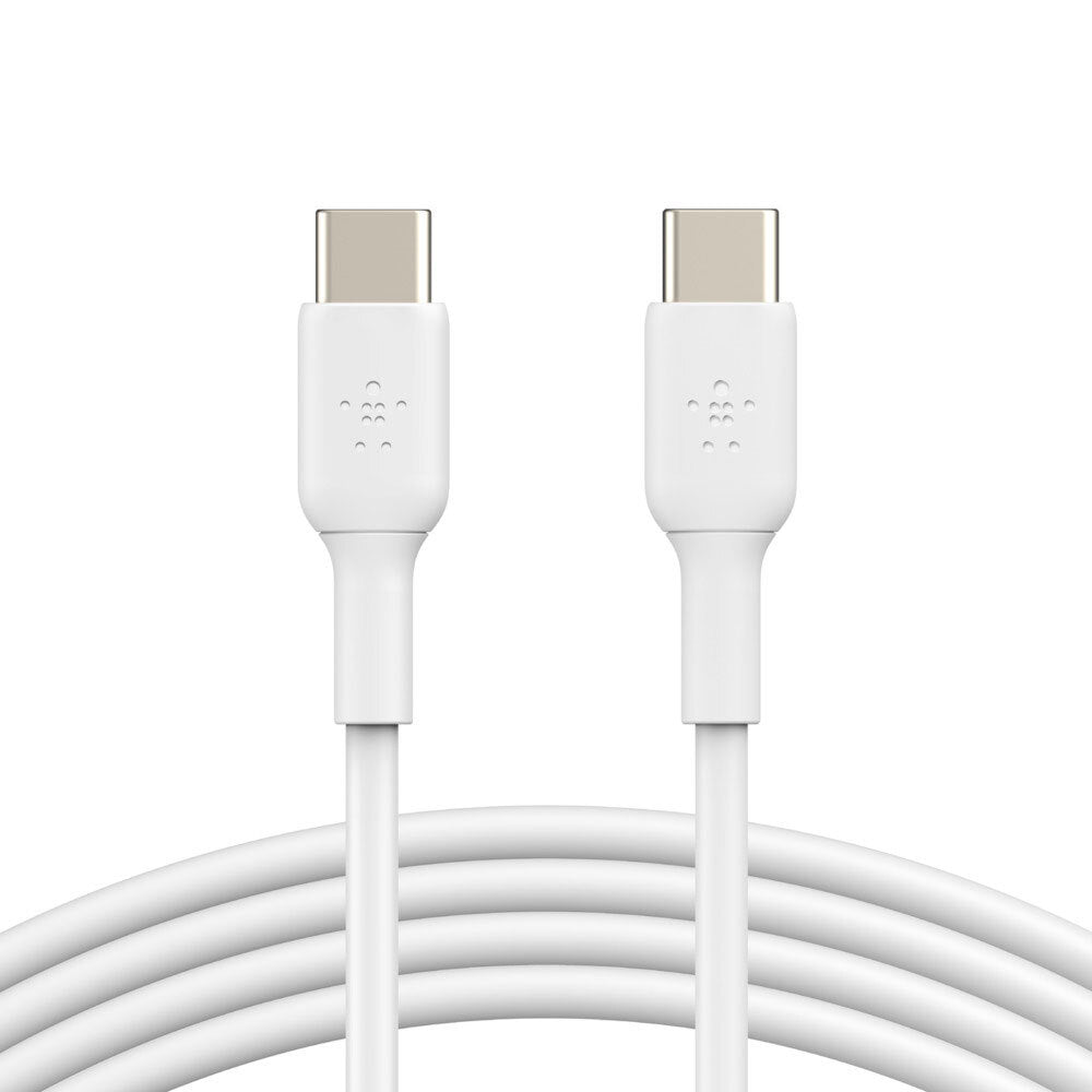 Belkin White 2M Type C to USB-C Charging Cable Data Connector for Samsung S9/S10