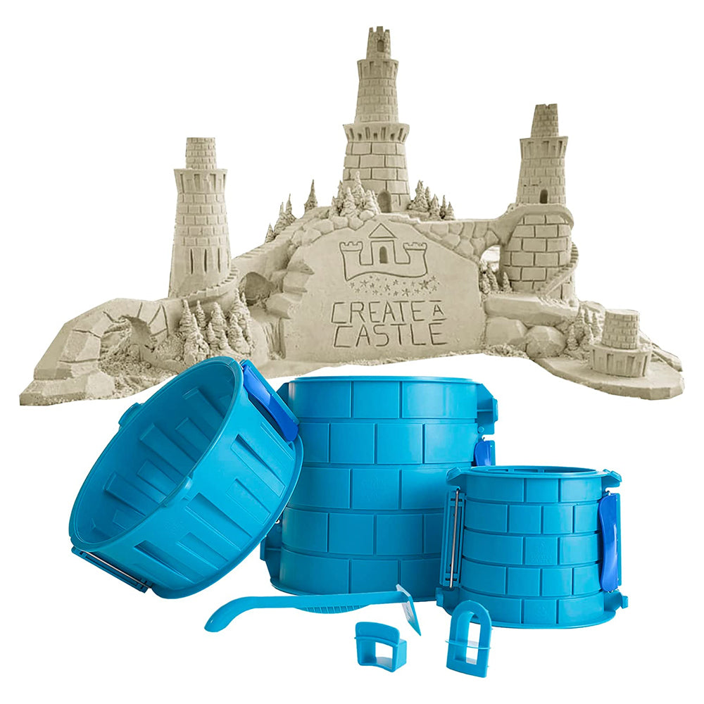 Create a Castle Pro Tower Mold Cylinder Kit Sand/Snow Kids Beach Sandpit Toy 6y+ — image 2