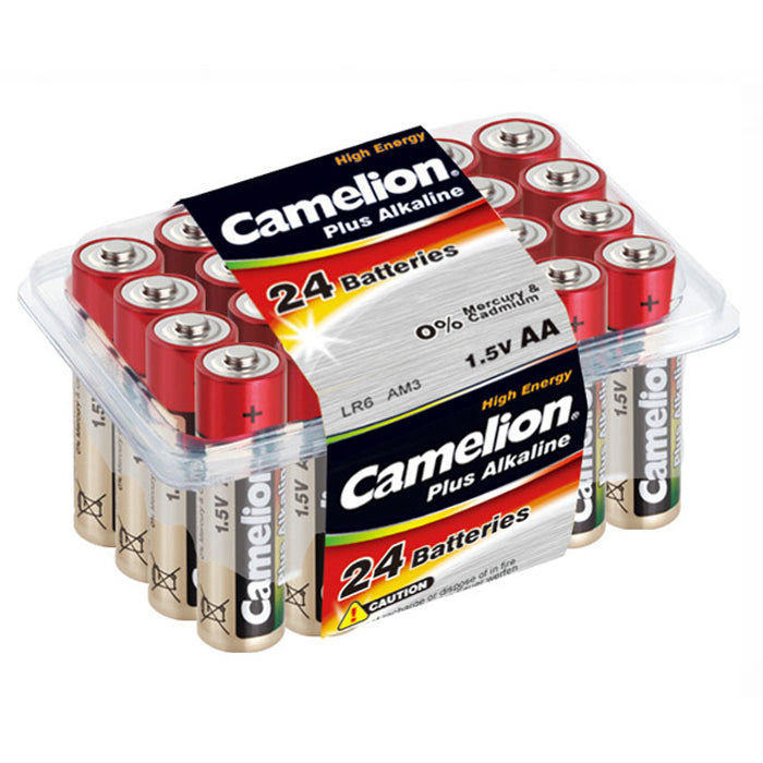 Camelion Alkaline Plus AA LR6 Battery AM3 Mignon 1.5V Cylindrical Batteries (24 Pieces) — image 2