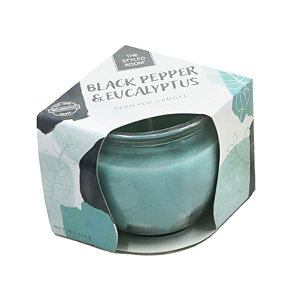The Styled Room Scented Home Living Decor Candle 120 Grams Assorted Colours