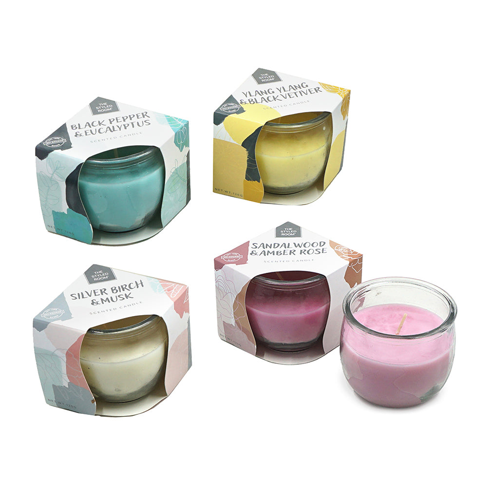 The Styled Room Scented Home Living Decor Candle 120 Grams Assorted Colours — image 2