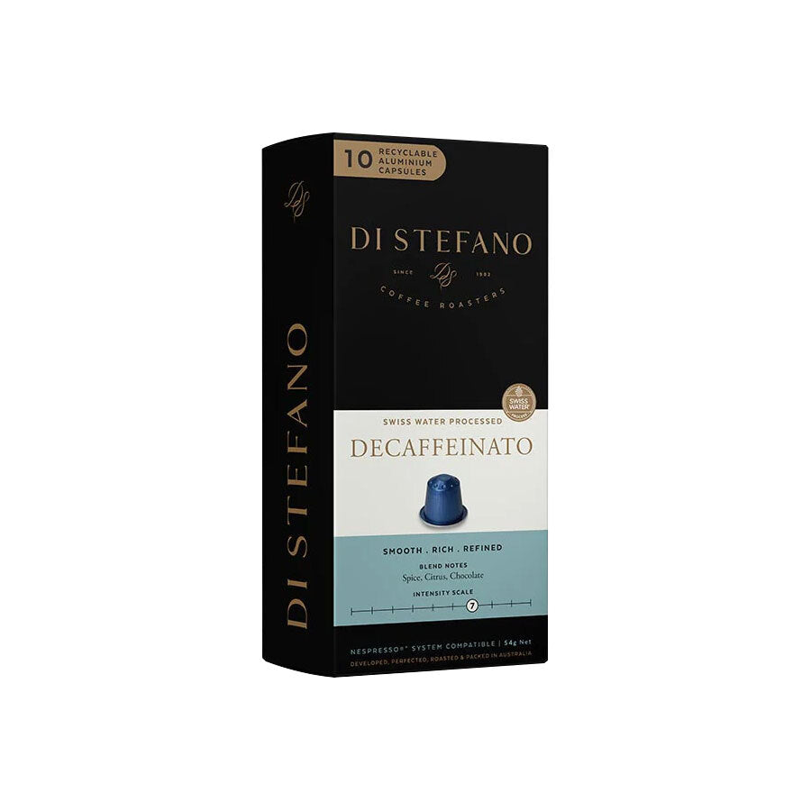 DI Stefano 54g Medium Coffee Capsule/Pod Decaffeinato f/Nespresso Machine (10 Pieces)