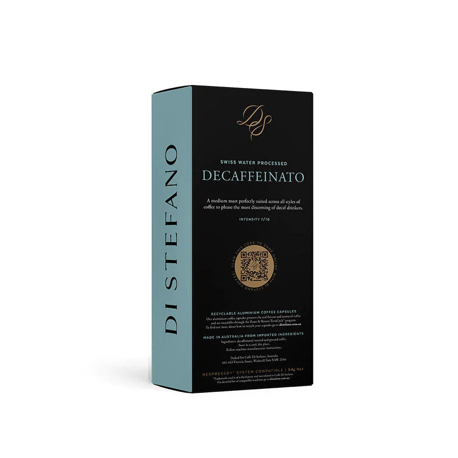 DI Stefano 54g Medium Coffee Capsule/Pod Decaffeinato f/Nespresso Machine (10 Pieces) — image 2