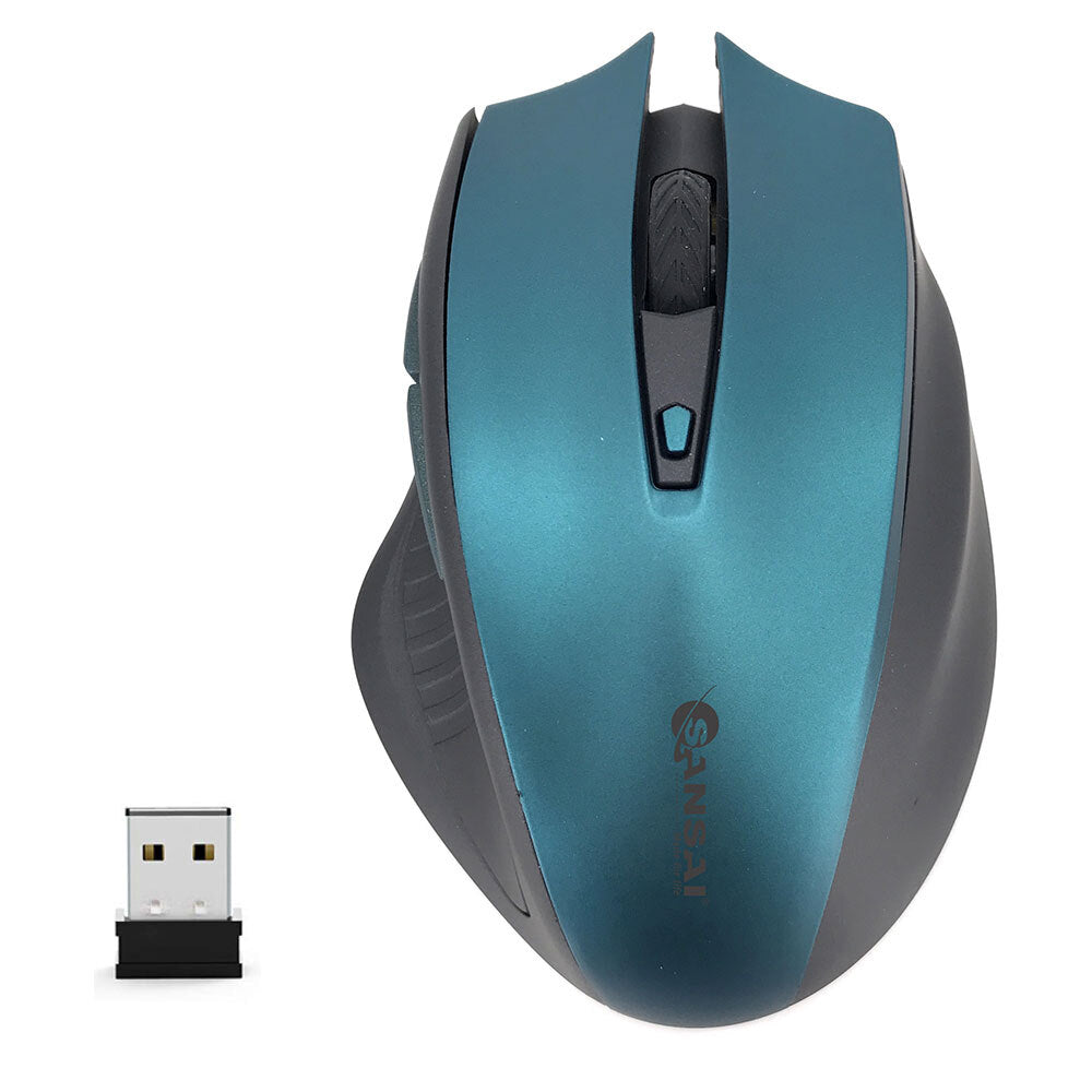 Sansai 2.4GHz Wireless Optical Mouse/USB Receiver for PC/Laptop Computer Assortd — image 4
