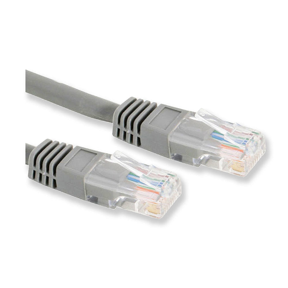 Sansai 2m Grey CAT6 Networking Patch Cable Ethernet Internet for Pc/mac Router