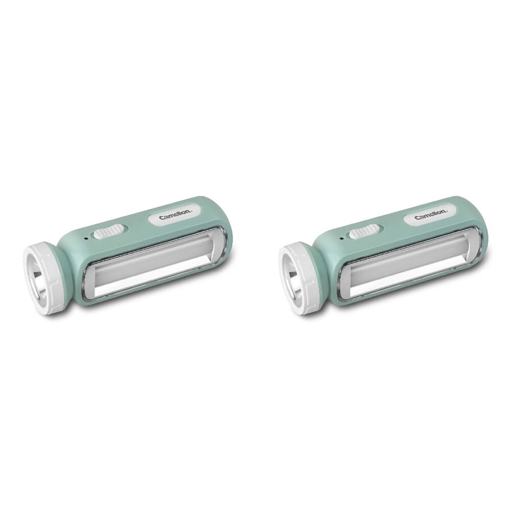 Camelion USB Rechargeable Dual-Function Flashlight & Work Light (2 Pack)
