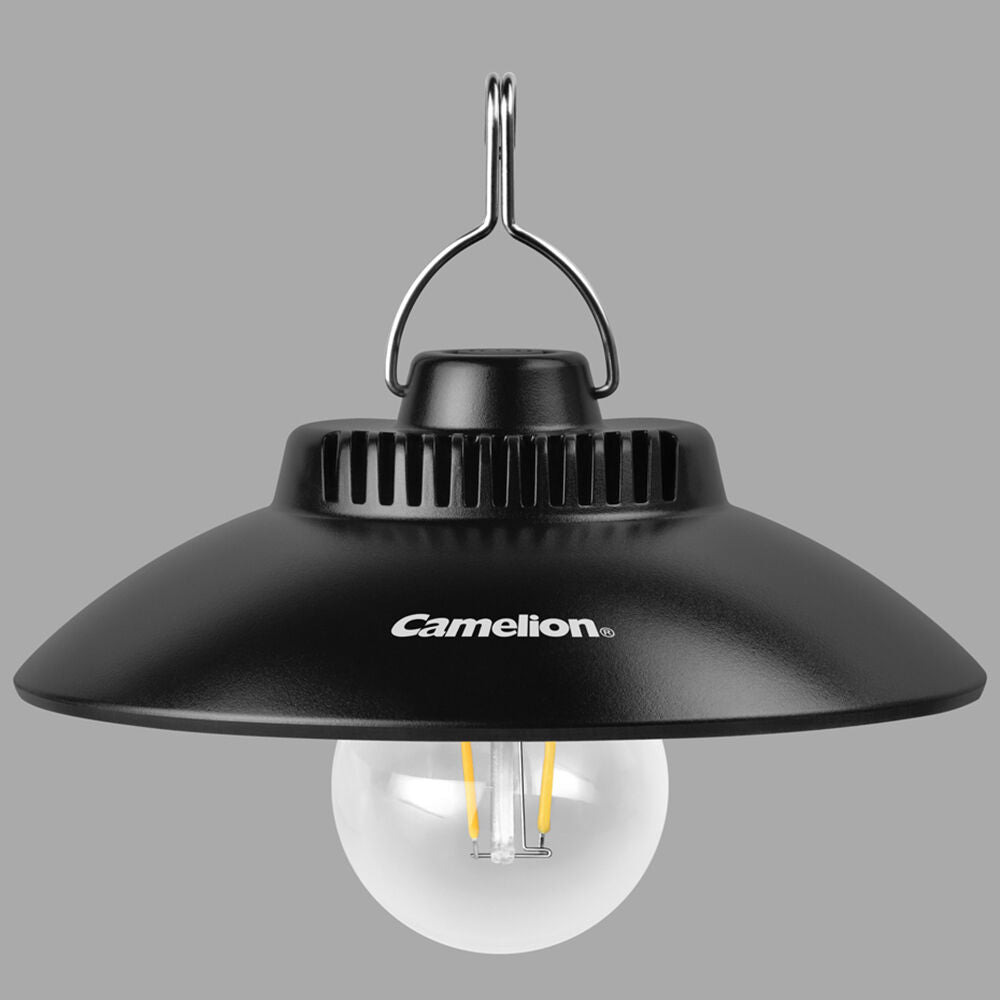 Camelion RS919 Rechargeable 250lm Hanging Camping Light Outdoor Night LED Black — image 3