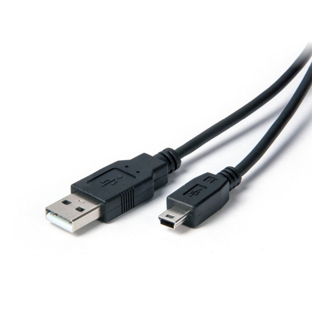 Connect Cable USB 2.0 Type a to B Mini 2M Dual Functionality Black (10 Pack) — image 2