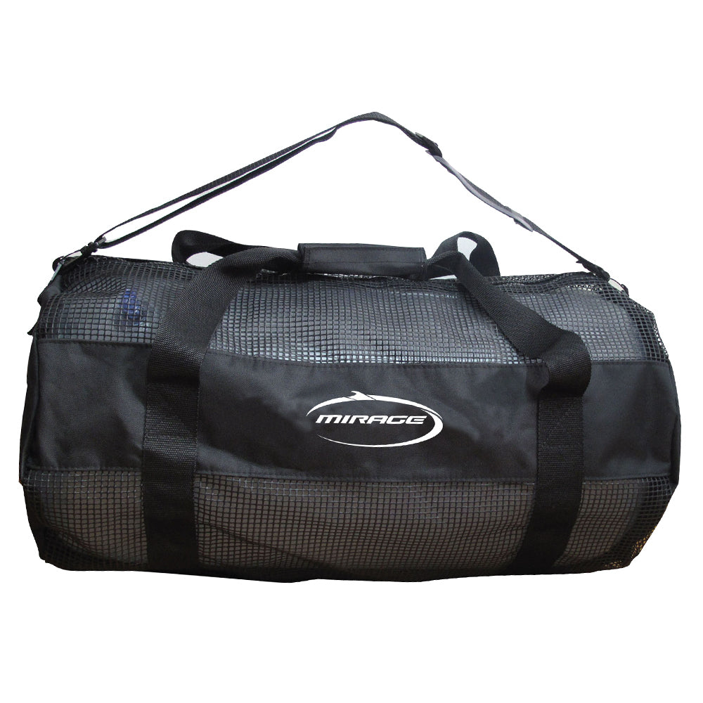 Mirage Mesh Resort 65x34cm Duffle Fitness Travel Gym Bag w/ Carry Handles Black — image 2