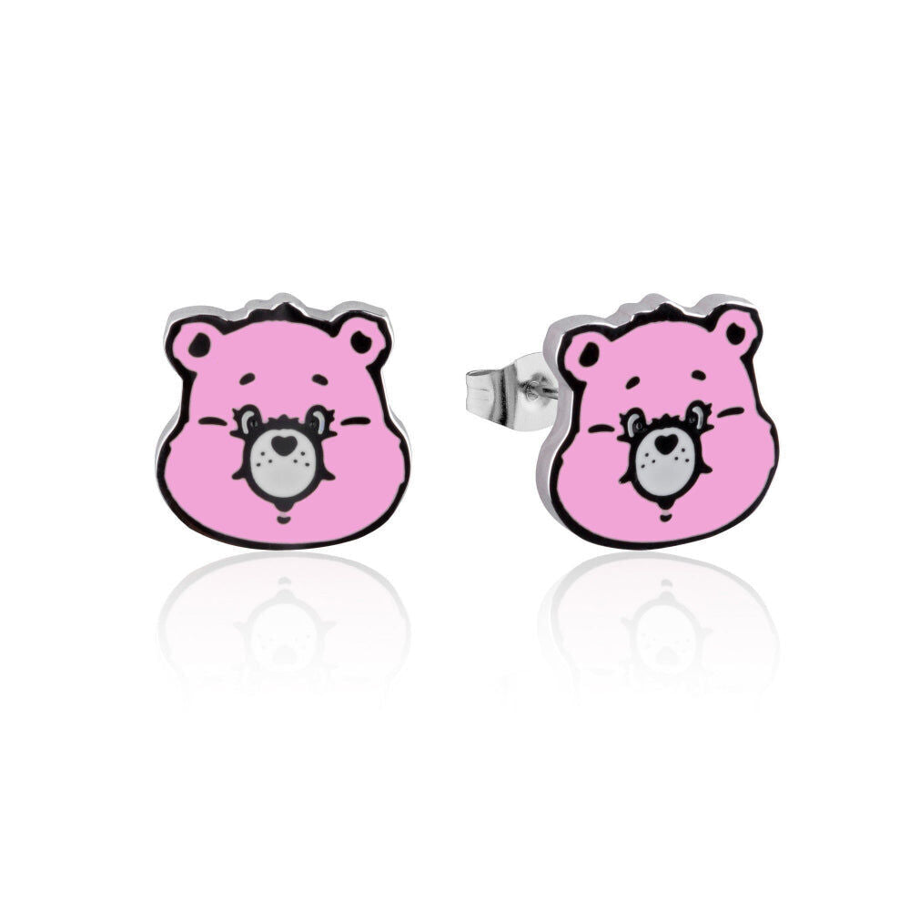 Care Bears ECC Cheer Bear Enamel Stud Earrings Stainless Steel