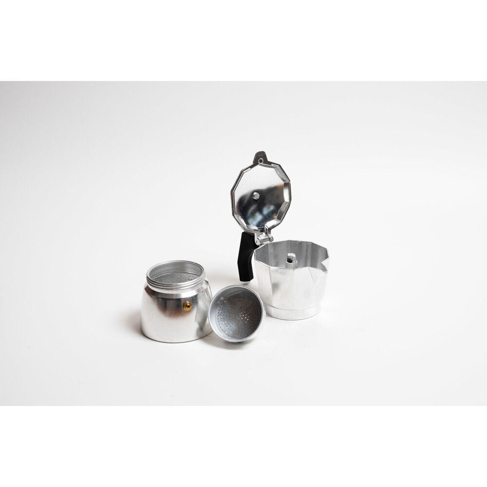 Coffee Culture Aluminium 3-Cup Espresso Stovetop Coffee Maker - Silver (2 Pack) — image 3