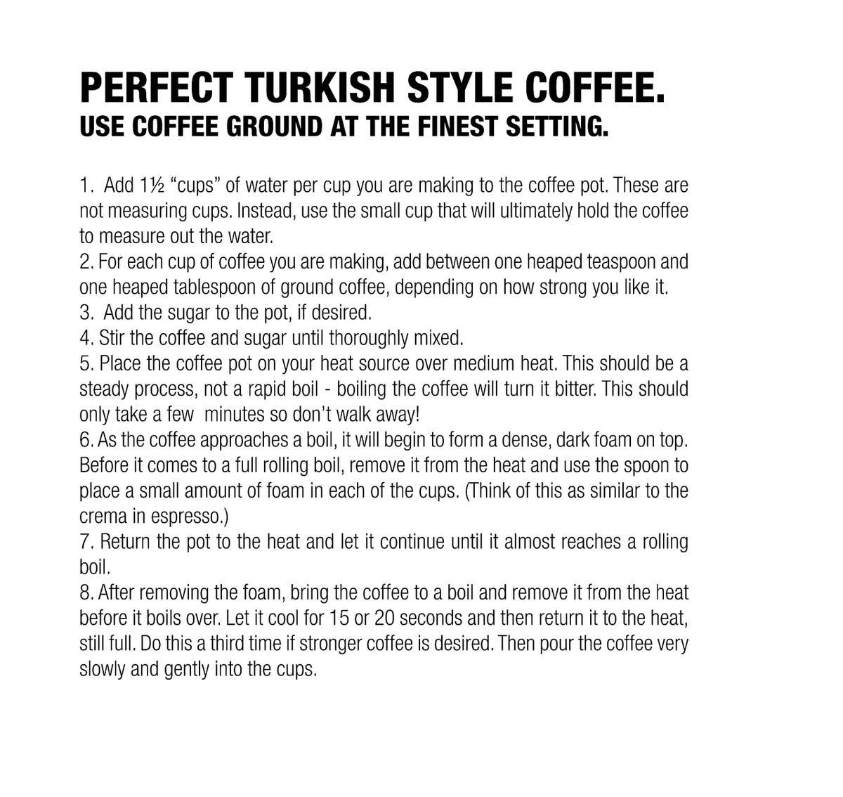 Coffee Culture Stainless Steel 520ml Stovetop Turkish Coffee Pot Silver (2 Pack) — image 5