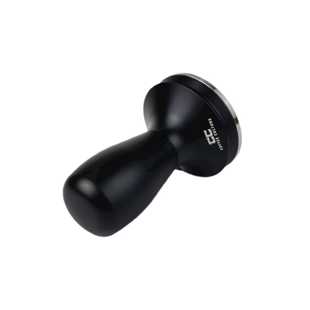 Coffee Culture Stainless Steel Coffee Tamper 58mm Flat Base Matte Black — image 3