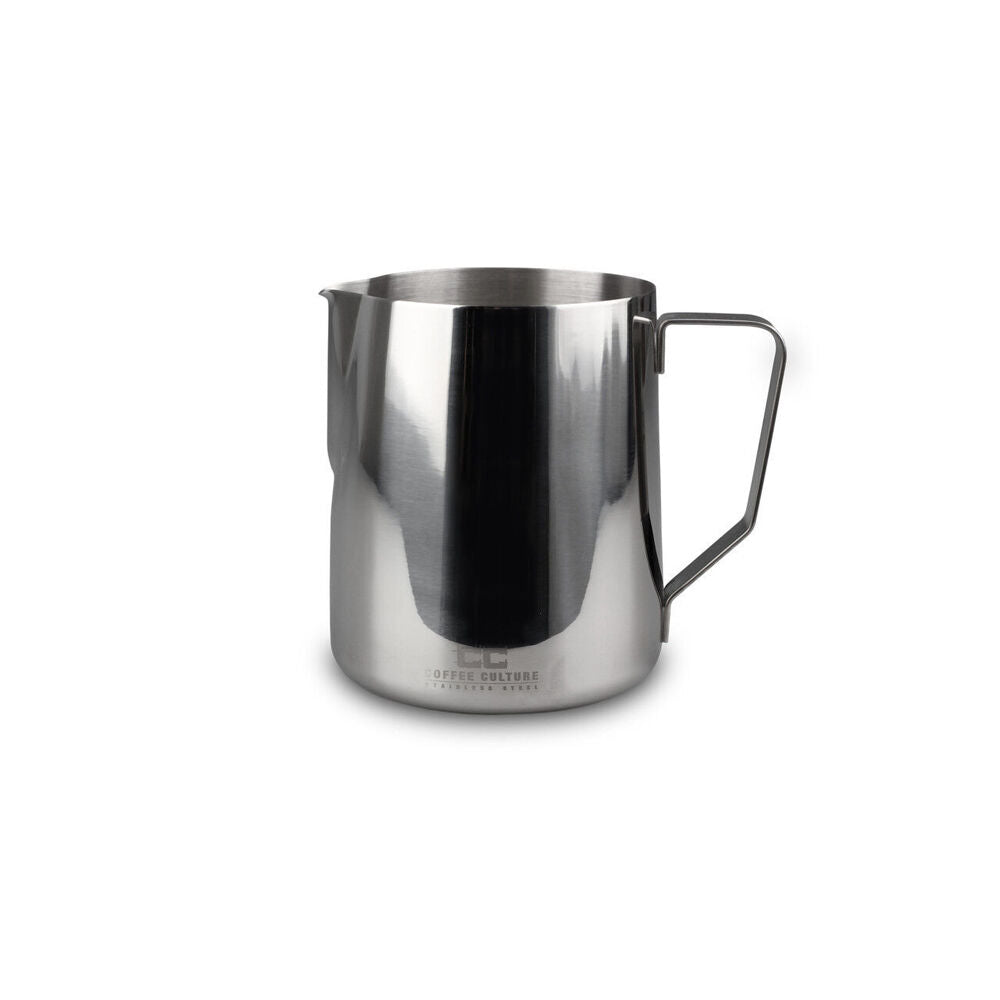 Coffee Culture Stainless Steel 600ml Milk Frothing Jug Container Silver