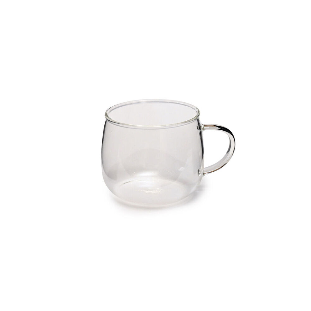 Coffee Culture Arlo 400ml Glass Single Wall Mug Set - Clear (4 Pieces) — image 2
