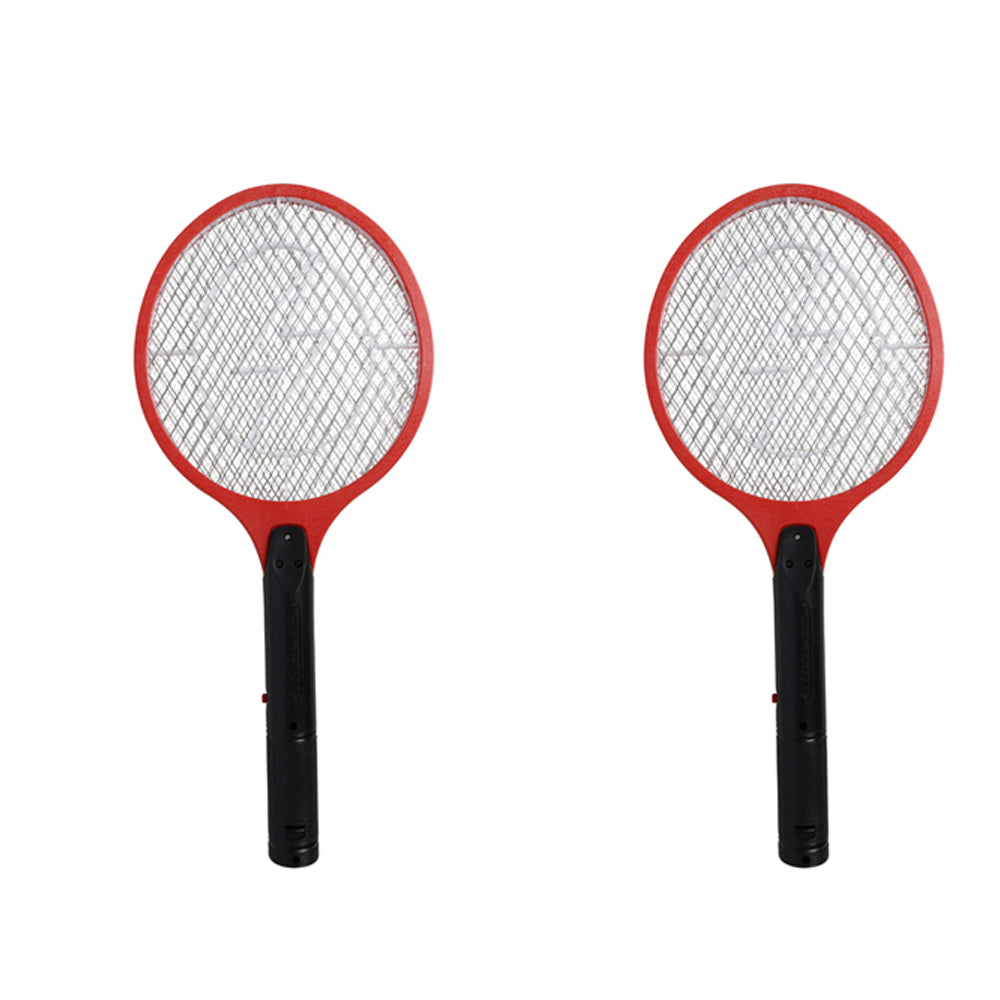 Cockatoo Wildtrak Cockatoo Mosquito Zappa 53cm Racquet Insect Racket Zapper Assorted (2 Pack)