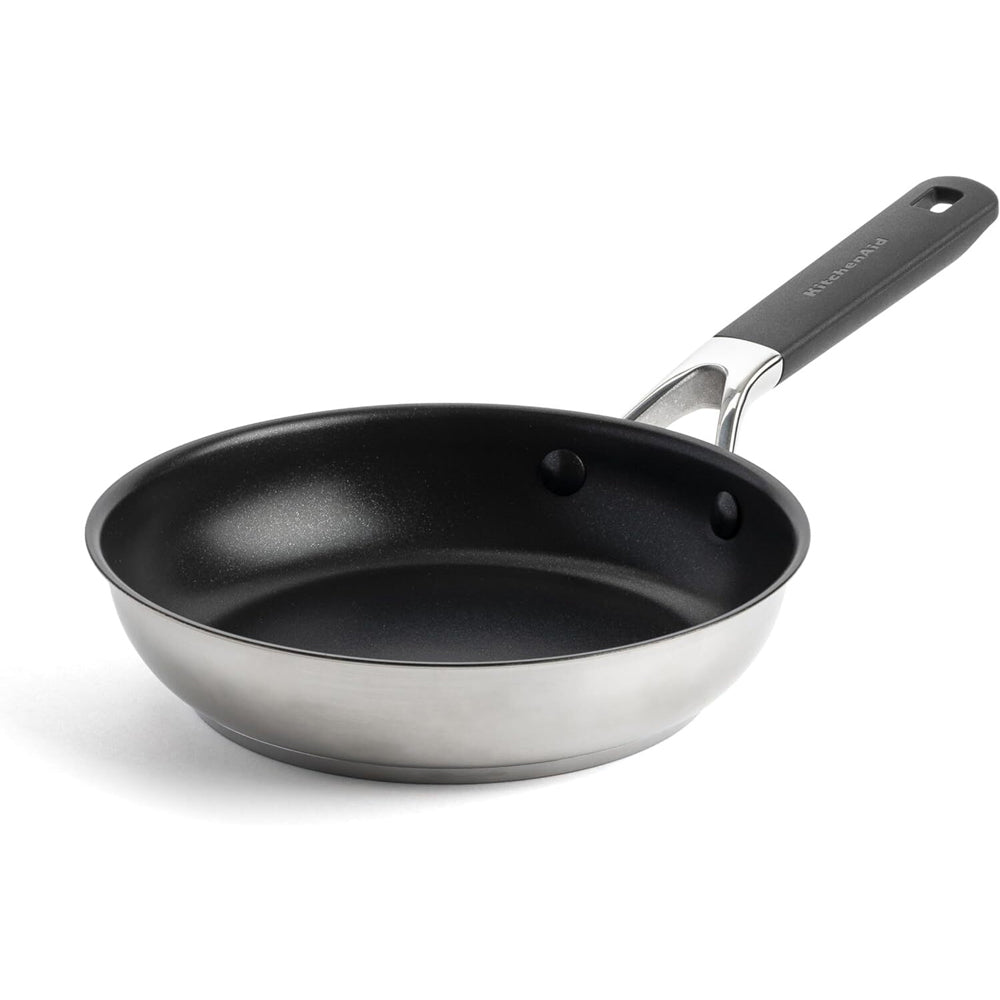 Kitchenaid Classic Stainless Steel Non Stick Frypan Home Kitchen Cookware — 20cm
