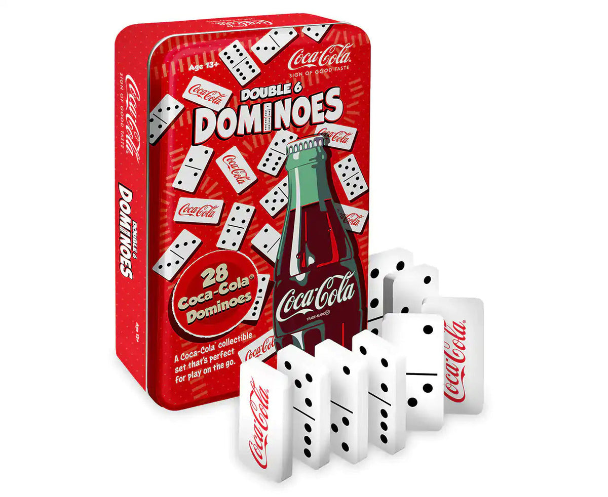 Coca-Cola Coca Cola Tinned Game Domino Or Cards Assorted Teens Interactive Activity 13+ — image 2