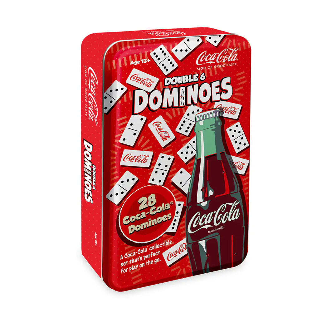 Coca-Cola Coca Cola Tinned Game Domino Or Cards Assorted Teens Interactive Activity 13+