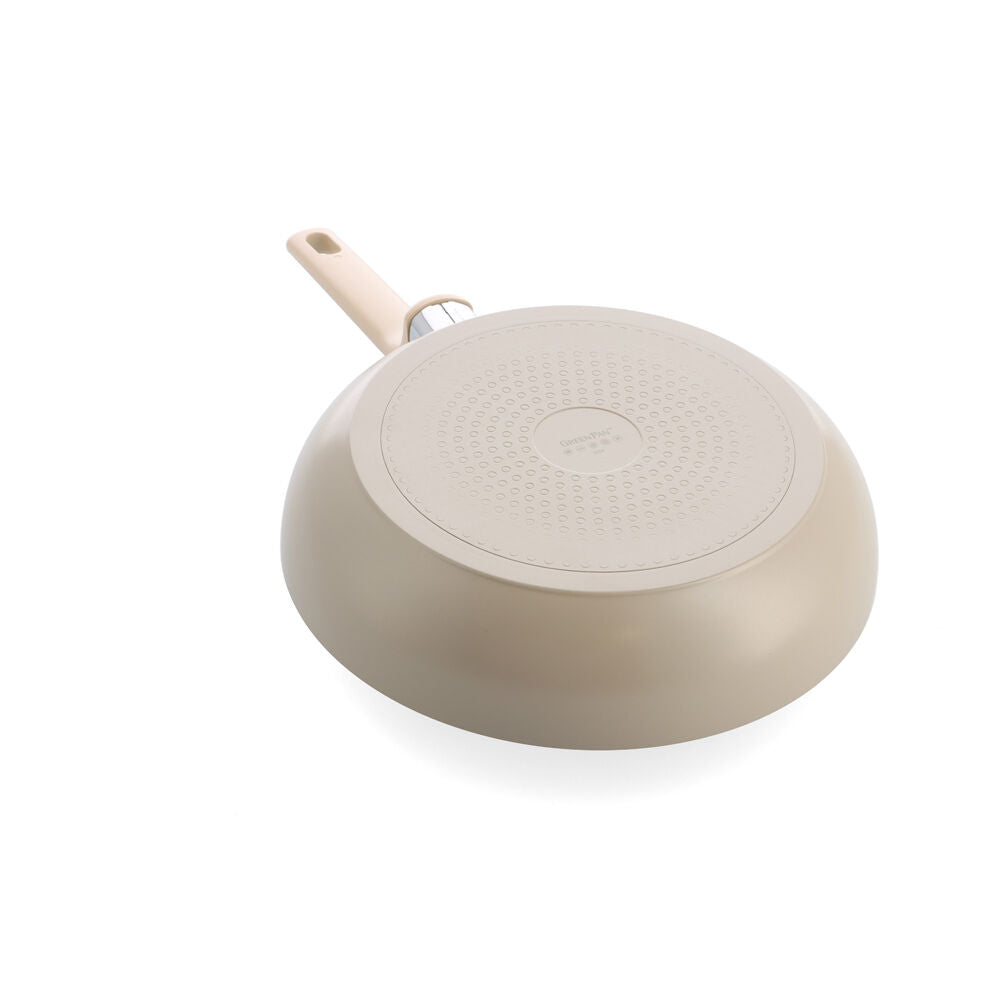 GreenPan Essence Open 30cm Frypan Non-Stick Ceramic Cooking Pan Taupe — image 2