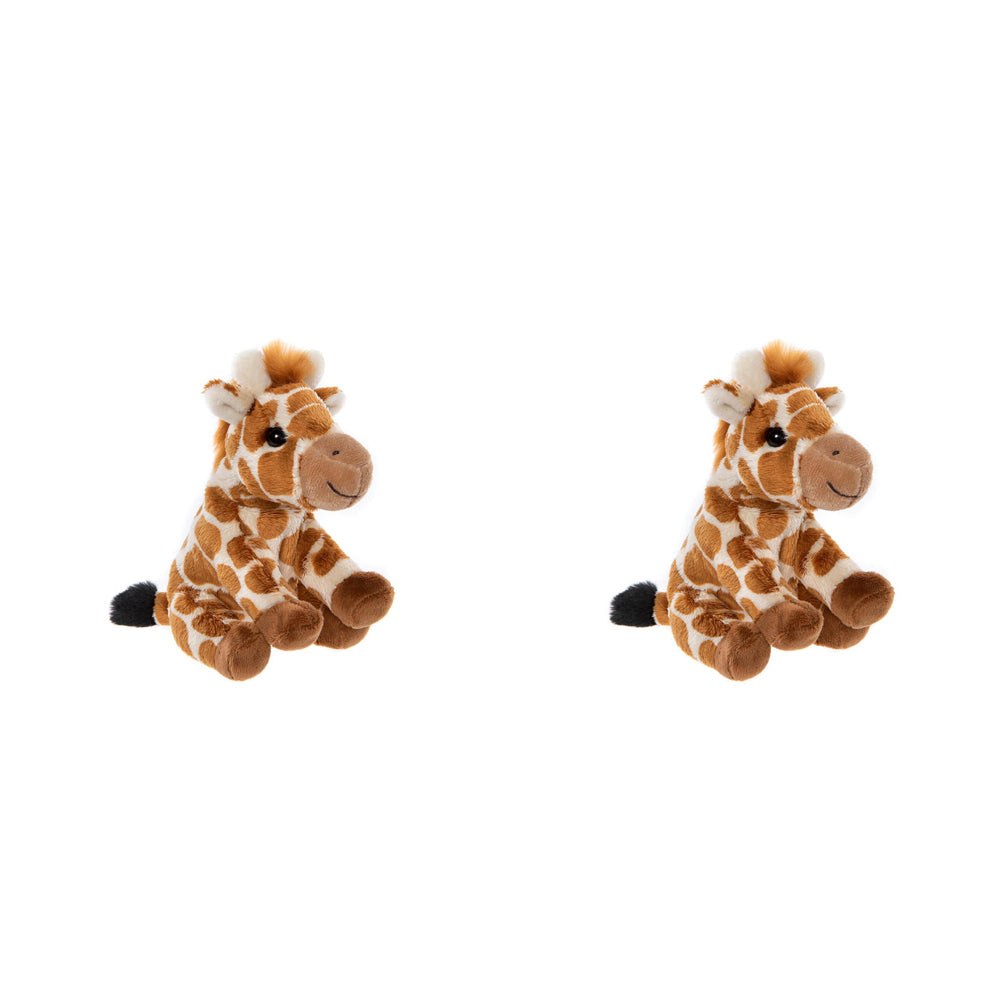 Charlie Bears Cuddle Cub Giraffe Kids/Children/Baby Soft Fun Play Toy 0m+ (2 Pack)