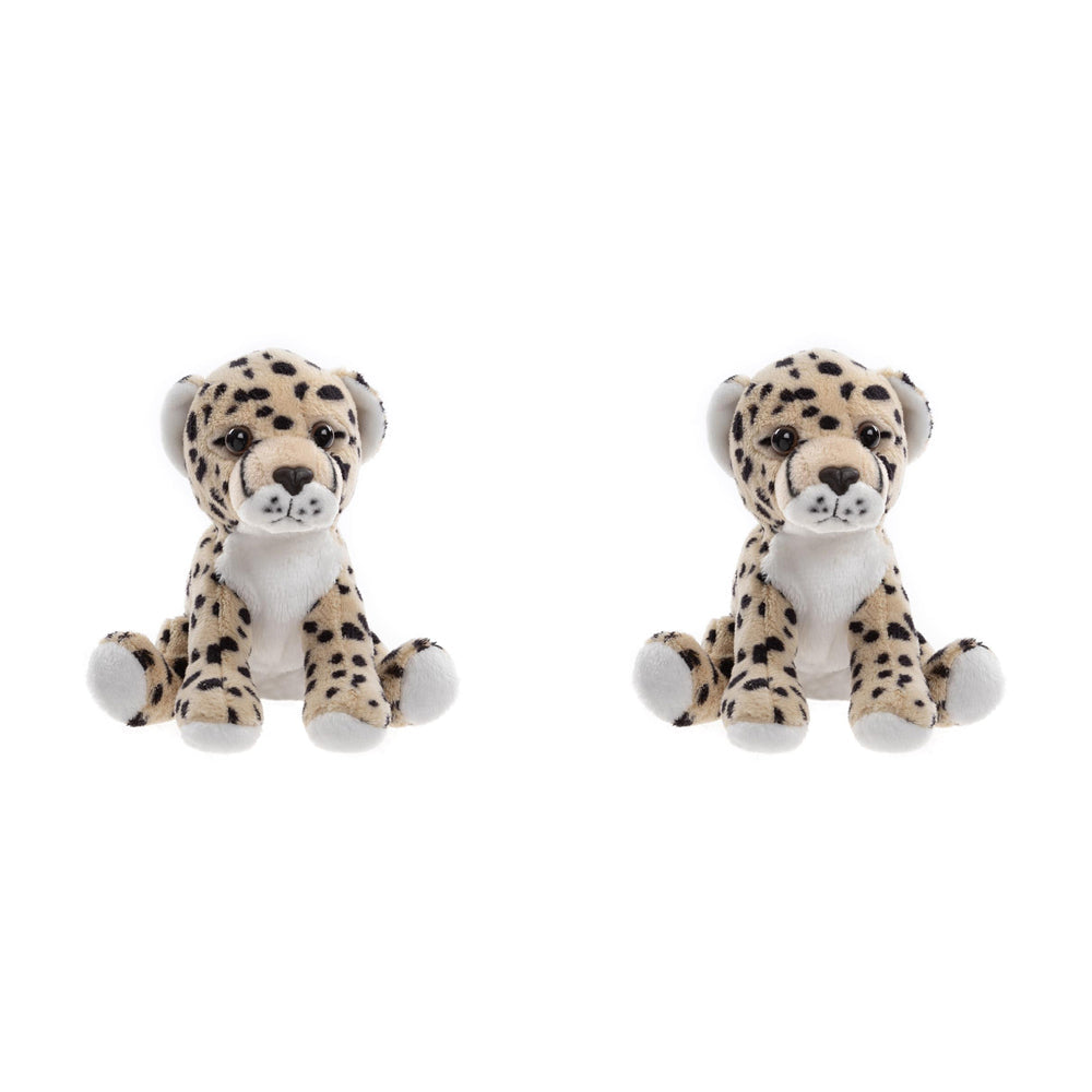 Charlie Bears Cuddle Cub Leopard Kids/Children/Baby Soft Fun Play Toy 0m+ (2 Pack)