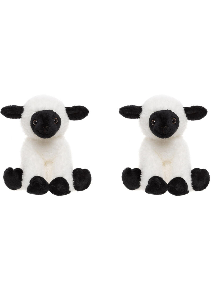 Charlie Bears Kids Plush Toy Lamb Cuddle Club Collection 0Y+ White (2 Pack)