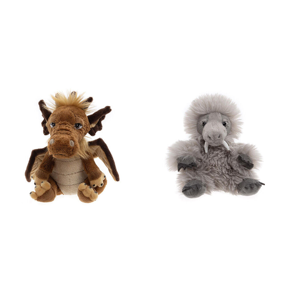 Charlie Bears Cuddle Cub Lantern & Beast of Bodmin 15cm Plush Toy 0y+ (2 Pieces)