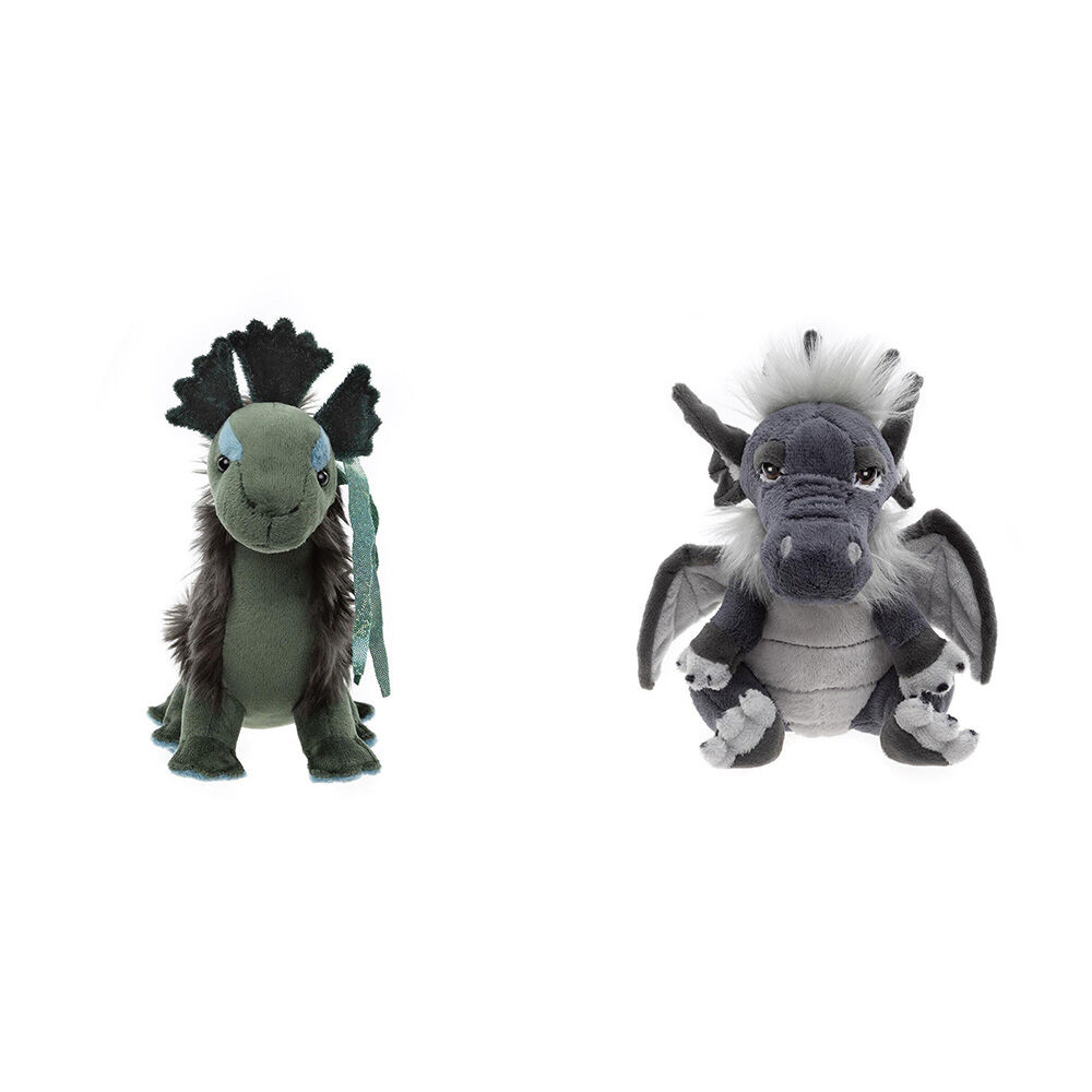 Charlie Bears Cuddle Cub Nessie & Soot 15cm Baby/Infant Soft Plush Toy 0y+ (2 Pieces)