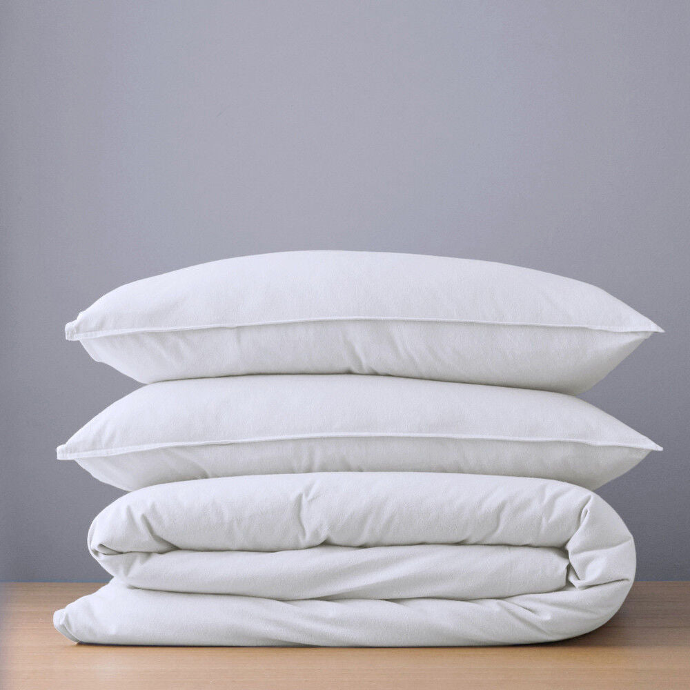 Canningvale Cozi Cotton Quilt Cover Set White — image 4