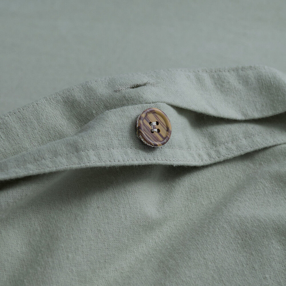 Canningvale Cozi Cotton Quilt Cover Set Mineral Green — image 2