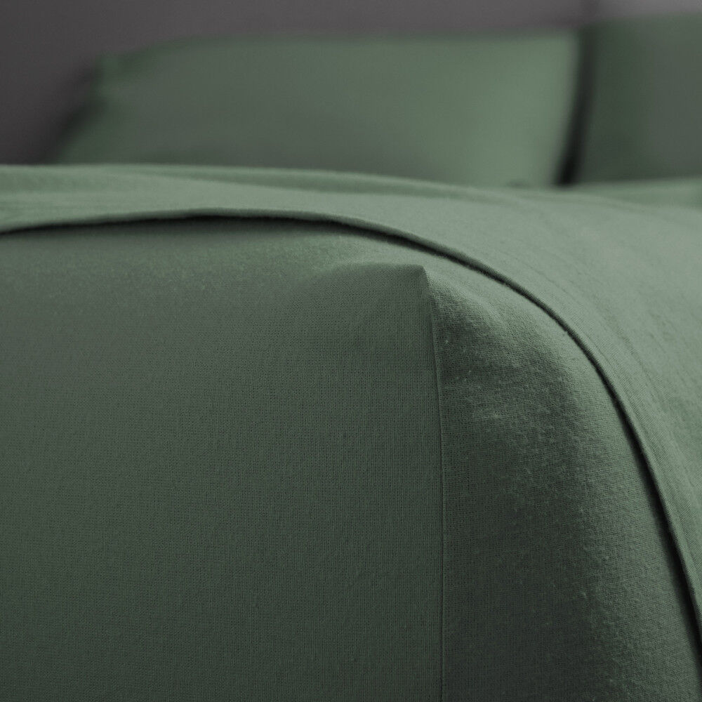 Canningvale Cozi Cotton Sheet w/ Pillowcase Set Spruce — image 3