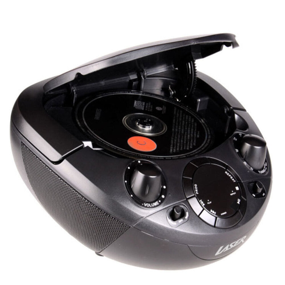 Laser Portable Speaker Boombox Cd/cd-r/cd-rw Player AM FM Radio 3.5mm Aux Input — image 5