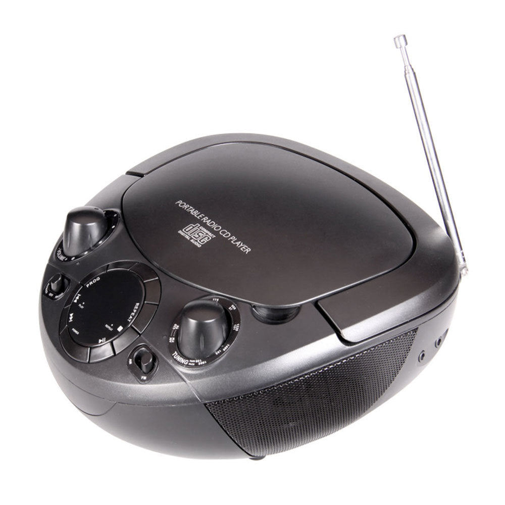 Laser Portable Speaker Boombox Cd/cd-r/cd-rw Player AM FM Radio 3.5mm Aux Input — image 3