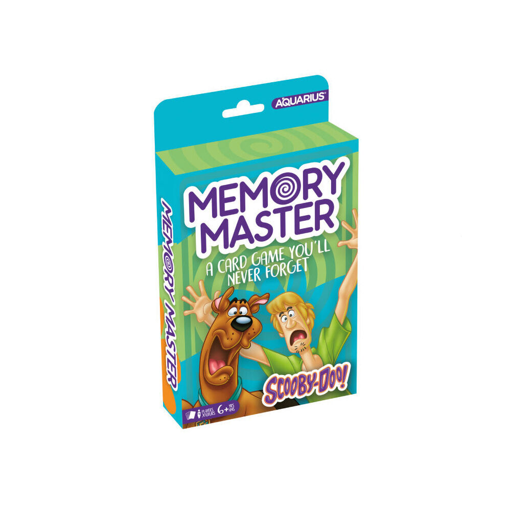 Aquarius Scooby Doo! Memory Master Educational Memory Card Game 17x12cm 6y+