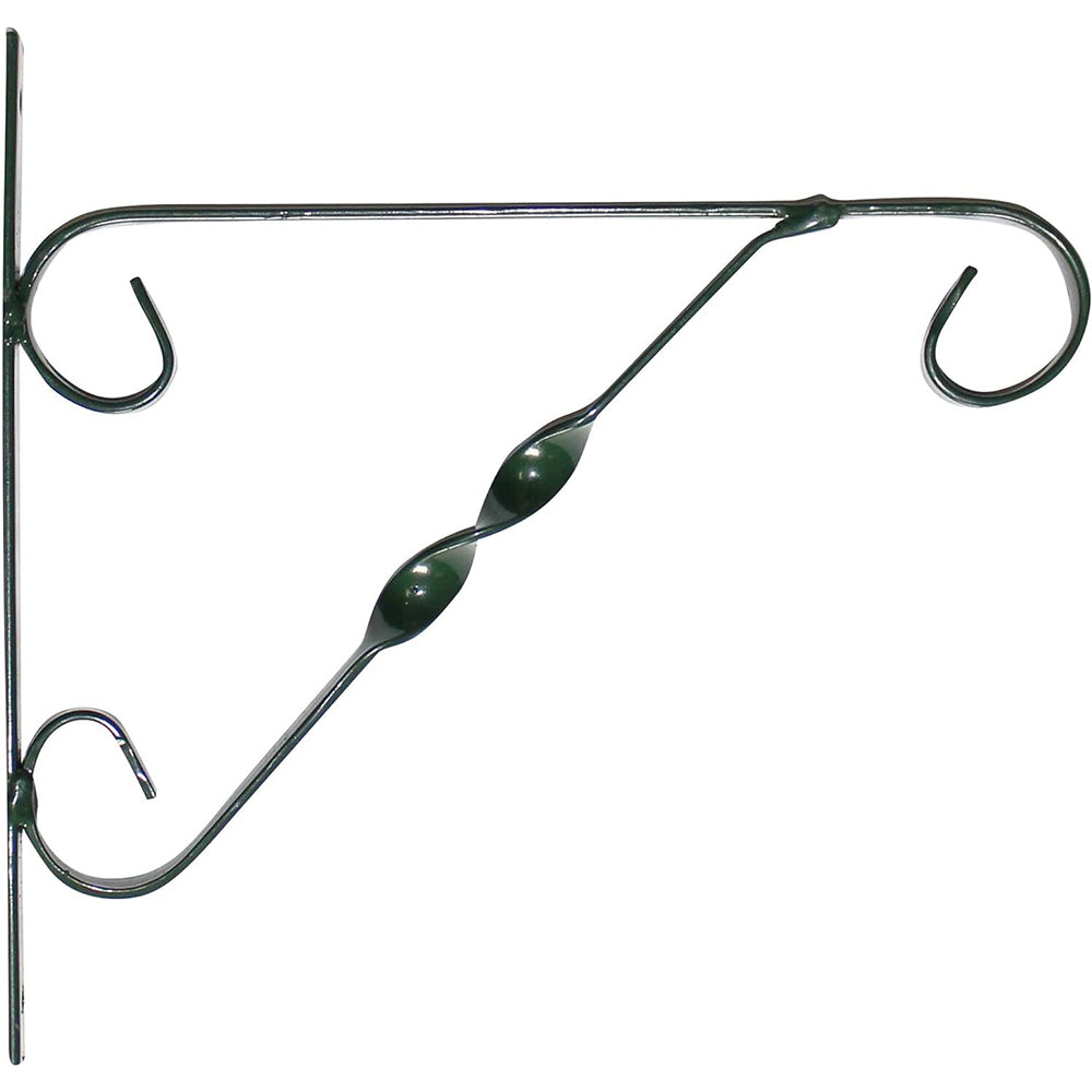 Northcote Pottery 25cm Mezina Hanging Plant Basket Bracket PC Steel Green