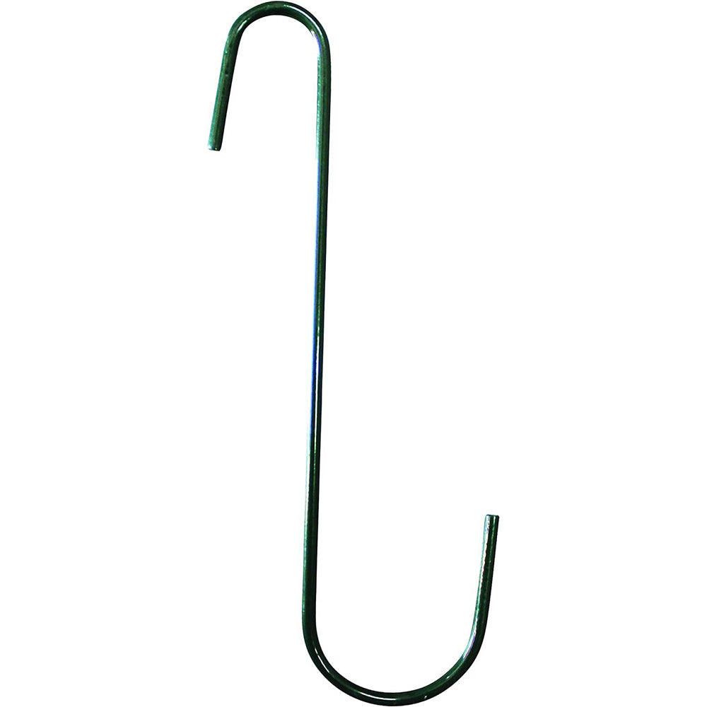 Northcote Pottery 60cm Hanging Plant Basket S Hook Powdercoated Steel Green
