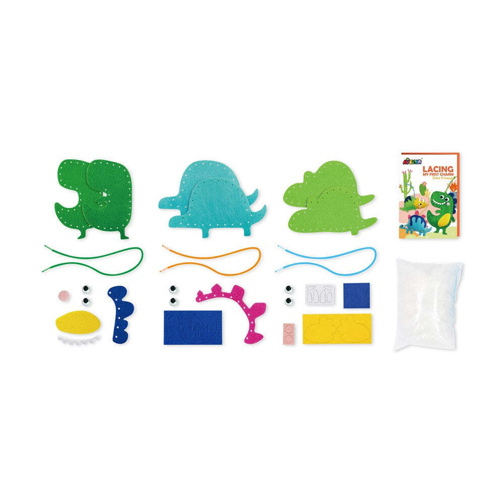 Avenir Lacing My First Charm Dino Friends Kids/Children Fun Activity Toy 3y+ (2 Pack) — image 4