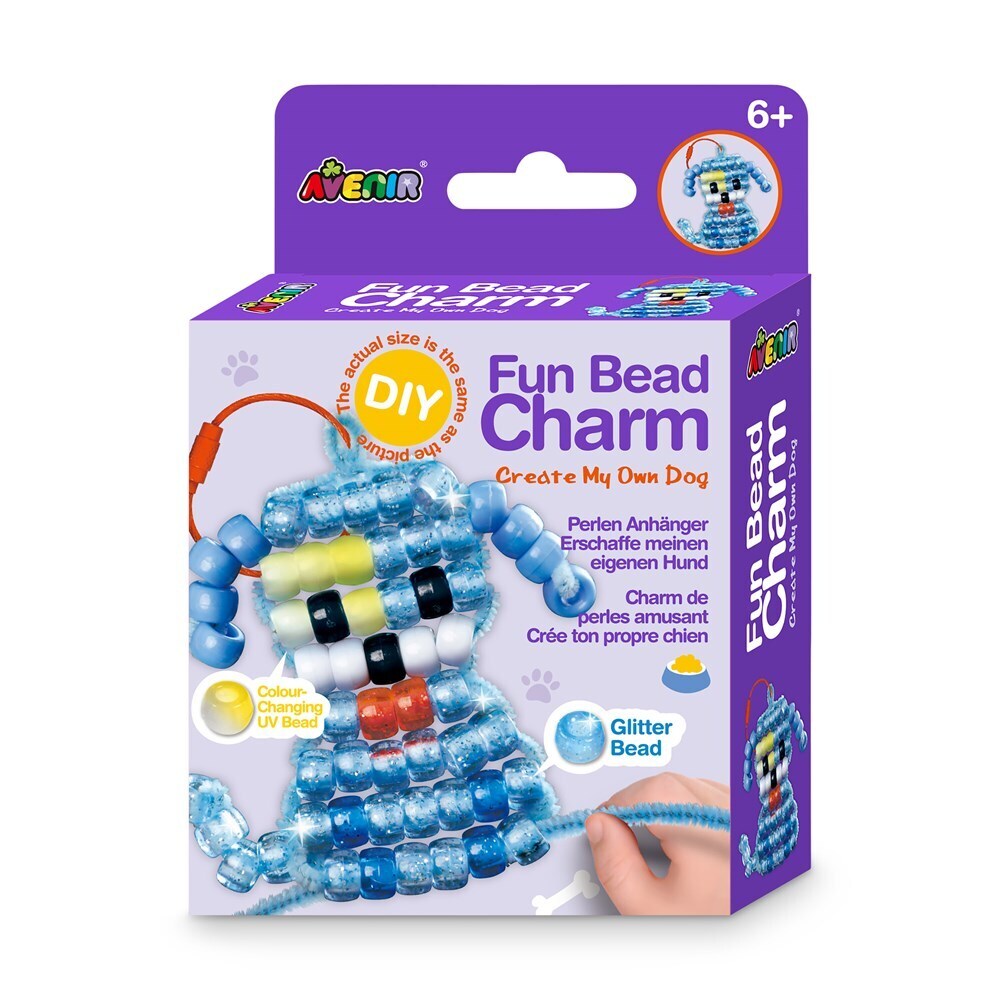 Avenir Fun Bead Charm Dog Educational Arts Kids/Children Activity Kit 6y+ (2 Pack) — image 2