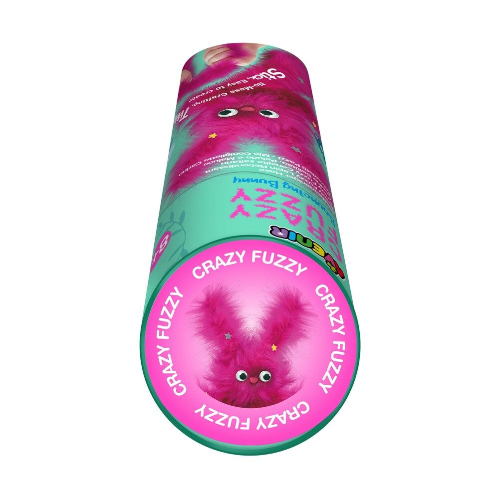 Avenir Crazy Fuzzy Art & Craft Toys Bouncing Bunny - Pink 6y+ (2 Pack) — image 3