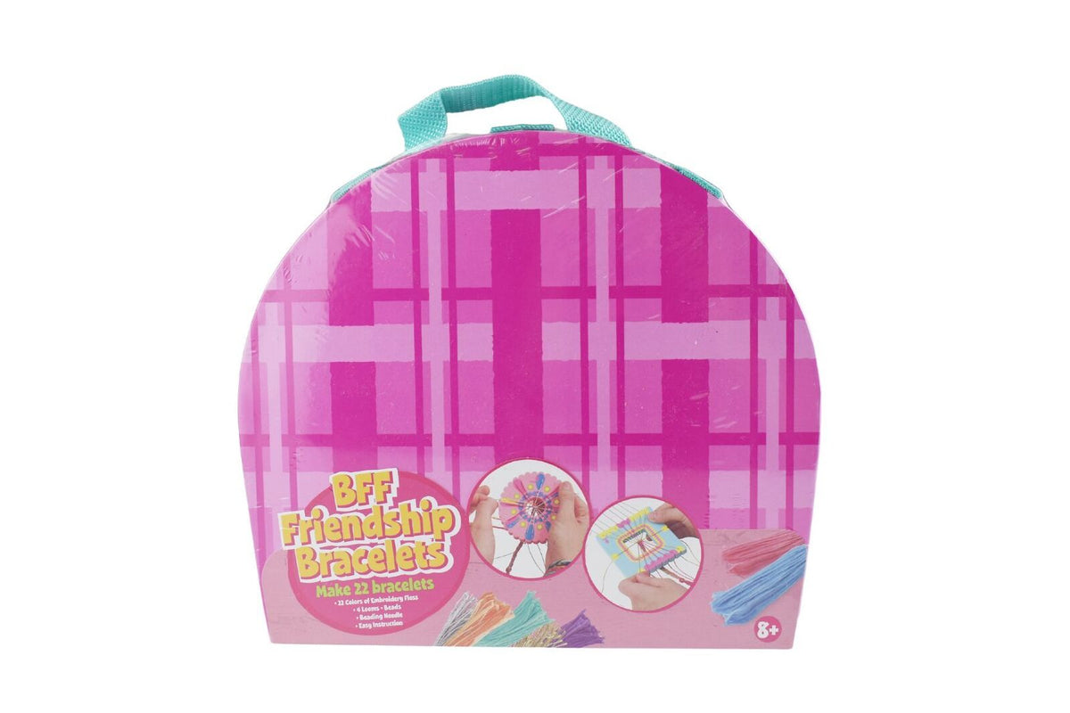 Kaper Kidz Friends 4 Ever Bracelet Making Yarn Kit Pink 8 Years Plus — image 3