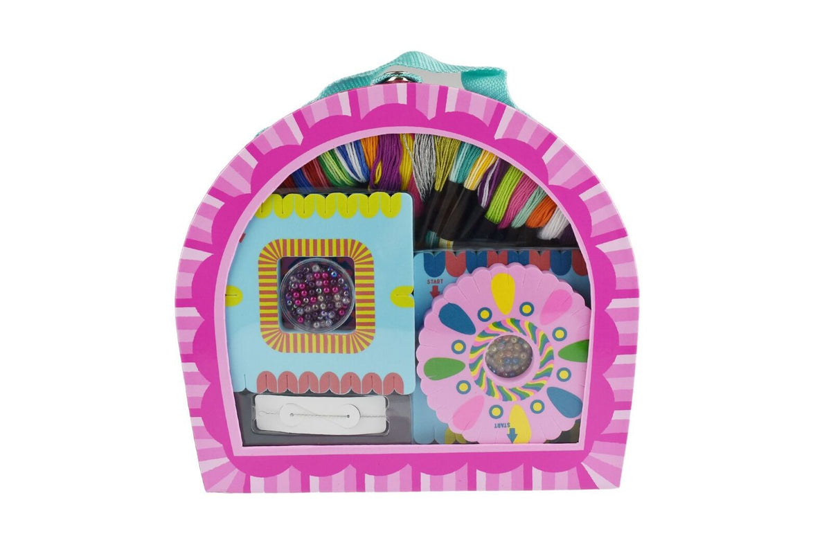 Kaper Kidz Friends 4 Ever Bracelet Making Yarn Kit Pink 8 Years Plus — image 4