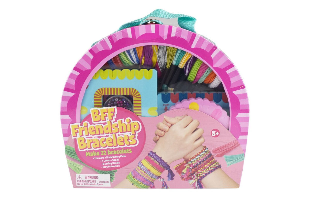 Kaper Kidz Friends 4 Ever Bracelet Making Yarn Kit Pink 8 Years Plus — image 2